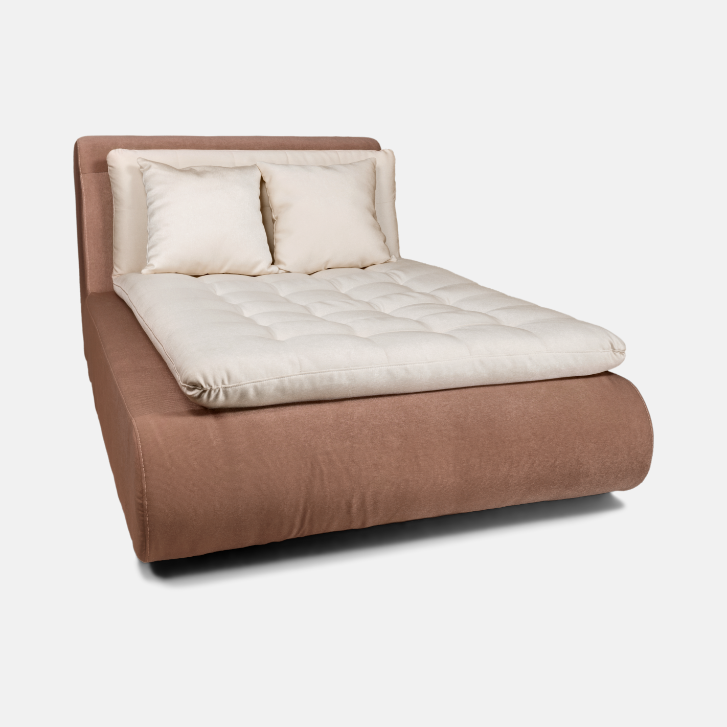 Minimalist Solid Wood Platform Bed