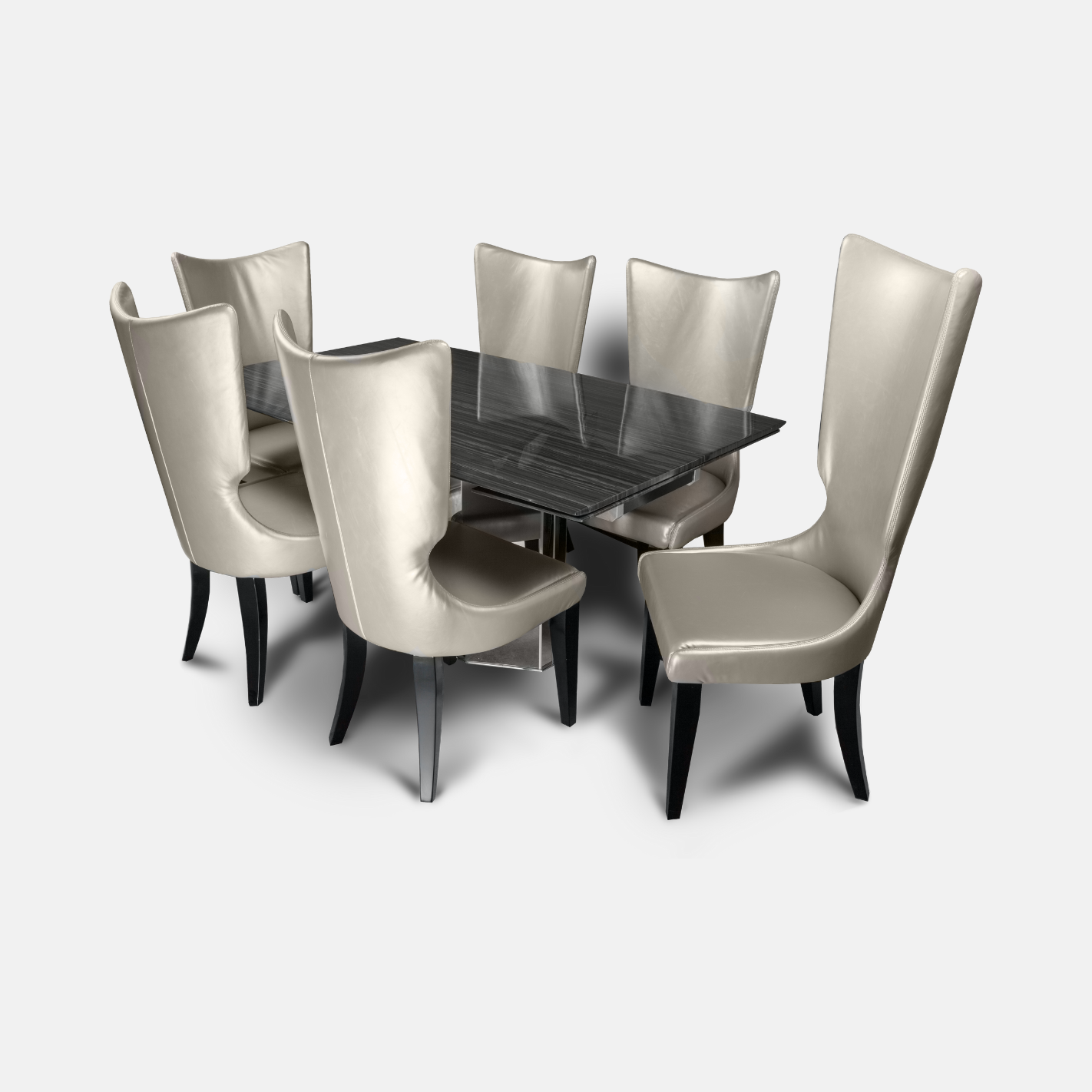 Modern Curve-Back Dining