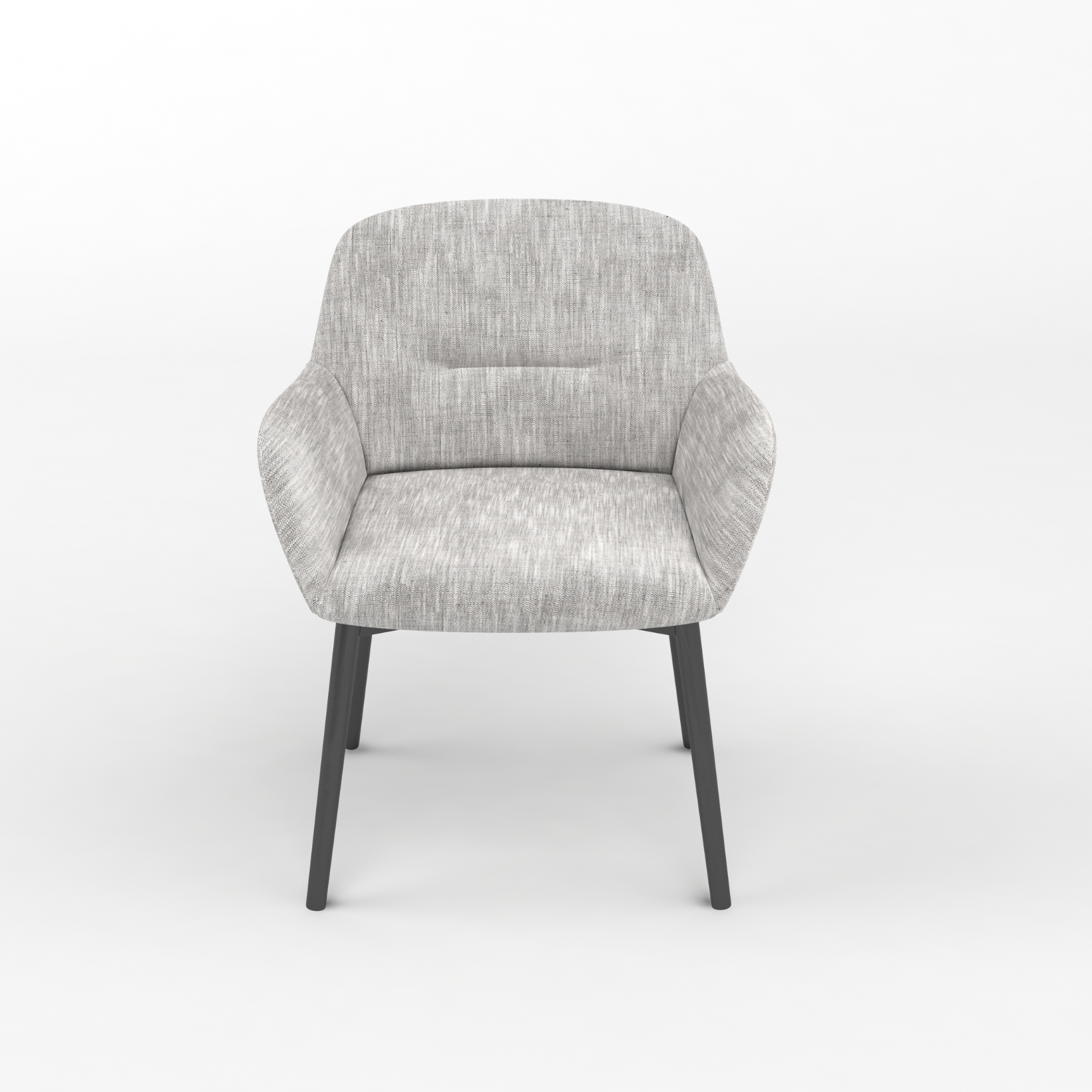 Comfy Office Visitor Chairs – Sleek Chrome Frame & Cushioned Backrest